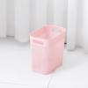 UUJOLY Plastic Trash Can Wastebasket, Garbage Container Basket for Bathrooms, Kitchens, Offices, Kids Rooms (Pink, 3 Gallon), 1 Pack(Pink)