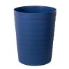 UUJOLY Small Bathroom Trash Can Wastebasket, Plastic Garbage Bin Container Basket for Bathrooms, Laundry Room, Kitchens, Offices, Kids Rooms, Dorms, Black, 1.8 Gallon(Navy Blue)