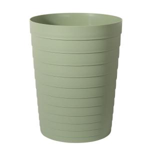 UUJOLY Small Bathroom Trash Can Wastebasket, Plastic Garbage Bin Container Basket for Bathrooms, Laundry Room, Kitchens, Offices, Kids Rooms, Dorms, Black, 1.8 Gallon(Mint Green)