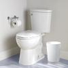 UUJOLY Small Trash Can Wastebasket Garbage Can Container Bins for Bathrooms,Bedroom Room, Kitchens, Offices, Kids Rooms, Dorms, 3 Pack, White(White)